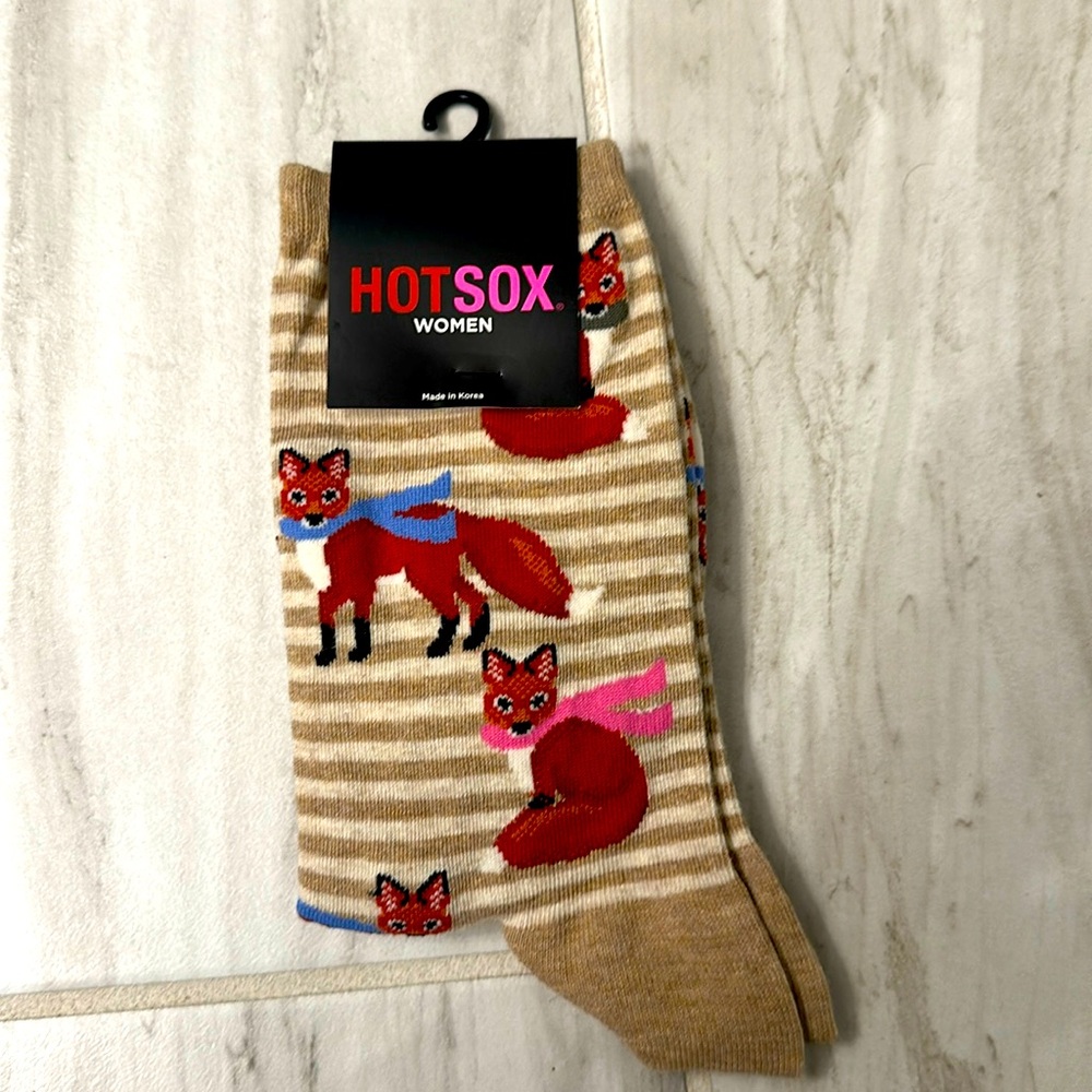 NWT fox socks!
